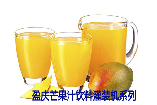 芒果汁灌装机_芒果汁饮料灌装生产线_盈庆饮料灌装机供应